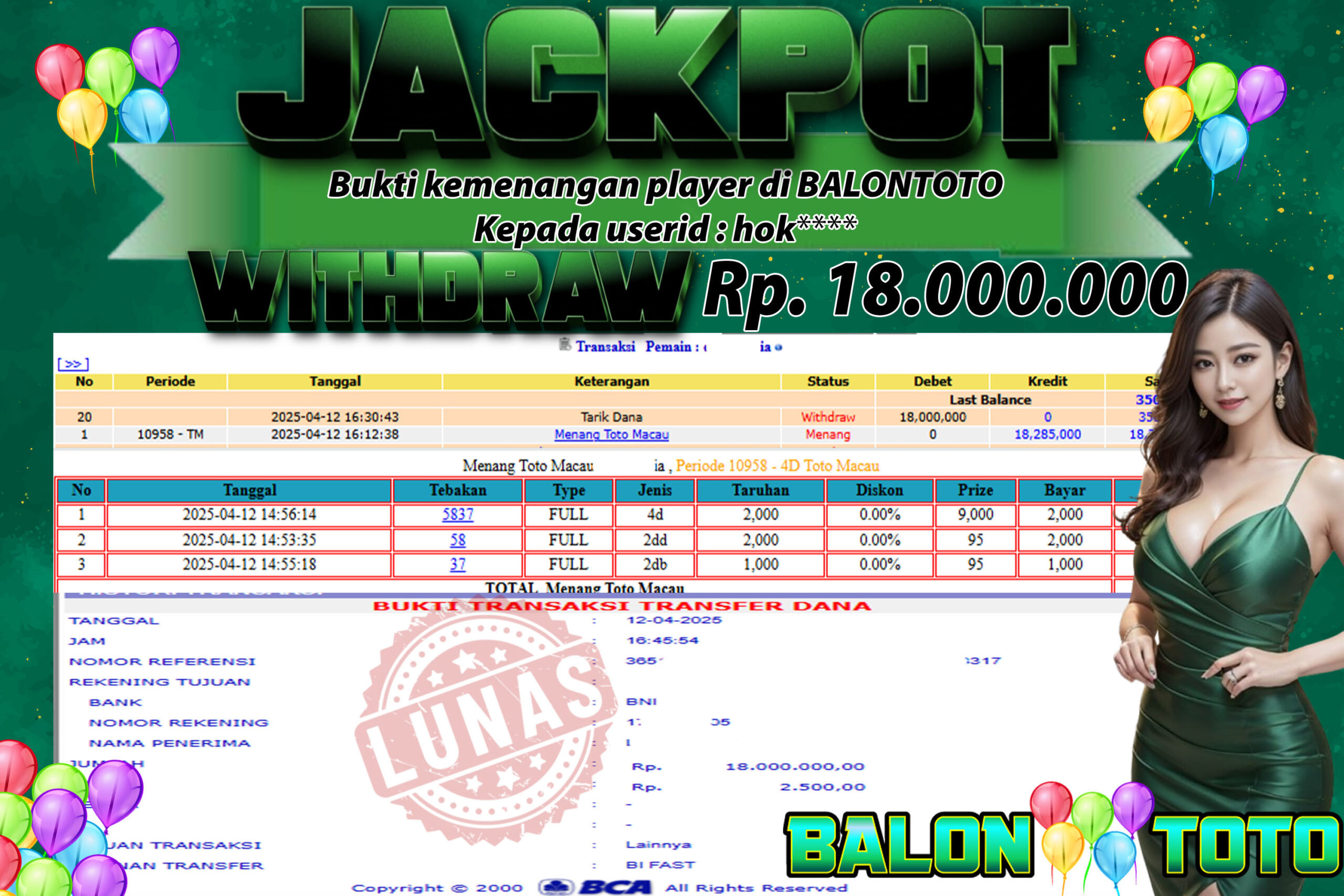 Prediksi BALONTOTO
