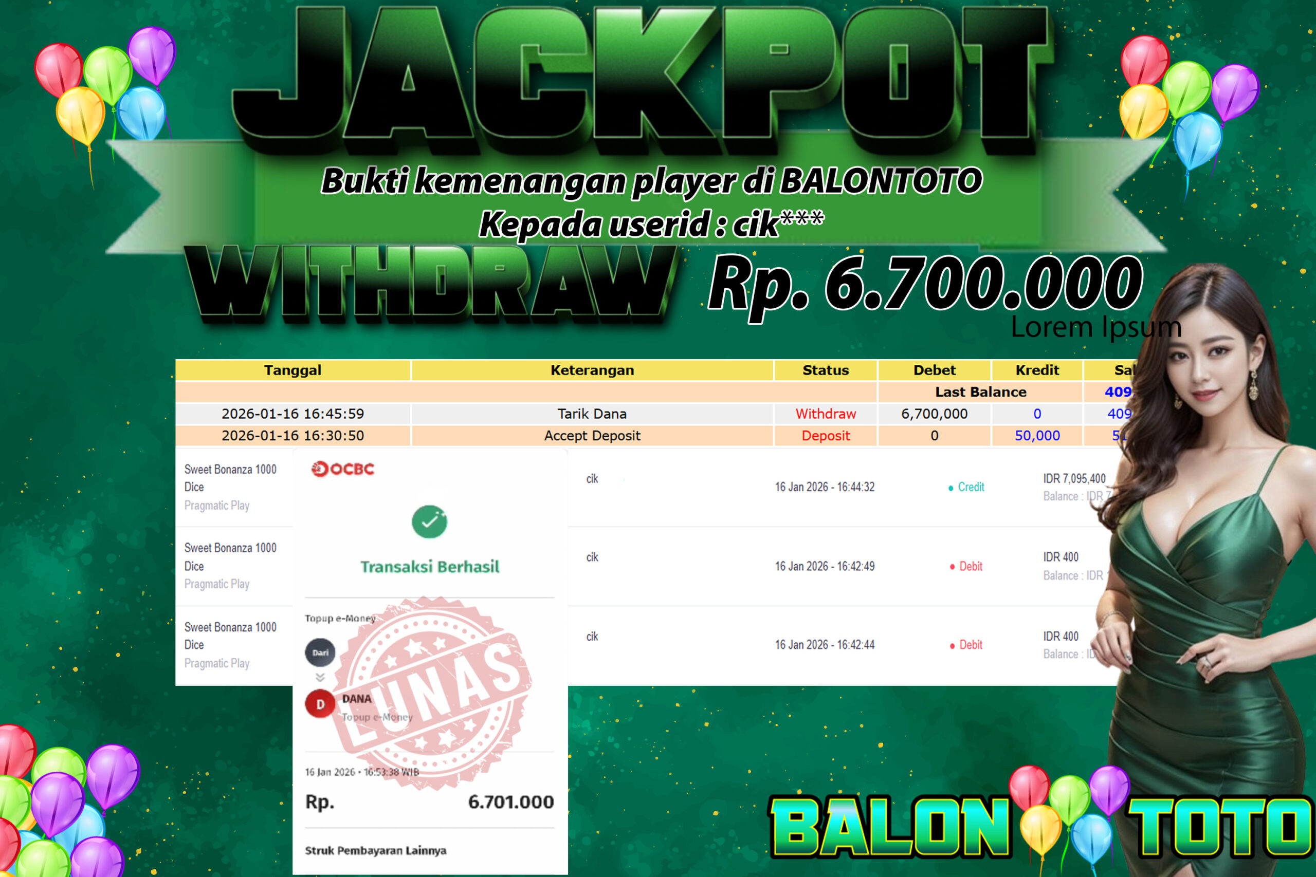 Prediksi BALONTOTO